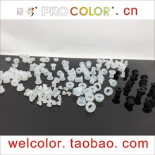 Qualidade personalizado T forma anti vibração moldado oco pequeno buraco de borracha de Silicone plug OD 4mm 5/32 "4.0mm ID 2mm 5/64 "2 2.0mm 2024 - compre barato