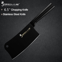 Sowoll 6.5 inch Cleaver Stainless Steel Knife Non-slip Handle Sharp Blade Chopping Knife Steak Meat Bone Kitchen Accessory 2024 - buy cheap