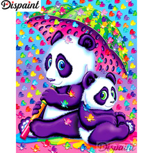 Dispaint Full Square/Round Drill 5D DIY Diamond Painting "Cartoon panda" 3D Embroidery Cross Stitch Home Decor Gift A12692 2024 - buy cheap