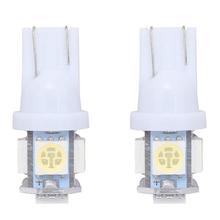 VODOOL-bombilla LED T10 W5W para salpicadero Interior de coche, lámpara de matrícula, luz trasera, 5 SMD, 12V, 194 bombillas 2024 - compra barato