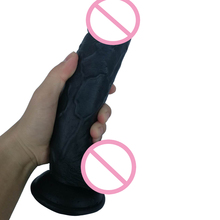 HOWOSEX 23*5CM realista consoladores grandes Flexible gran dildo pene con textura del eje y fuerte ventosa anal juguete del sexo para la Mujer 2024 - compra barato