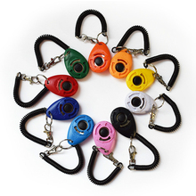 4 pcs Pet Training Clicker Wrist Strap Key Ring Dog Clicker Dog Training Products Supplies 2023 - buy cheap
