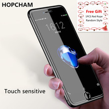 2.5D 9H Tempered Glass For iPhone X 8 7 6S 6 Plus 5 5S 4S SE 7 8 10 X Screen Protector Toughened Phone Glass Cover Film 2024 - buy cheap