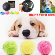 Magic Roller Ball Toy Automatic Roller Ball Dog Toys Pet Toys Automatic Magic Roller Dog Ball Toy With 4 Color 2024 - buy cheap