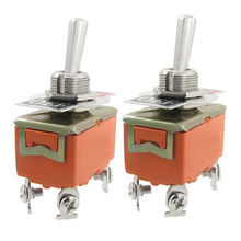 2 Pcs AC 250V 15A 4 Screw Terminals ON/OFF 2 Position 2P1T DPST Toggle Switch 2024 - buy cheap