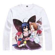 Accel World T-Shirt Haru Shirt men's long sleeves anime t-shirts air-conditioned room clothes colorfast anime causual t-shirts 2024 - buy cheap