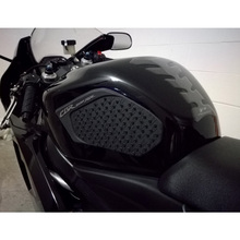 Protetor de motocicleta preto, adesivo antiderrapante, almofadas laterais de gás, aderência para o joelho de tração para honda cbr600rr 2010-2018, 03, 04, 05, 06 2024 - compre barato