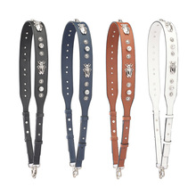 New Leather Bag Strap Rivet Shoulder Belts Women Bags Strap Adjustable Handbag Strap Crossbody Bag Parts Belts Wide bag Strap 12 2024 - buy cheap