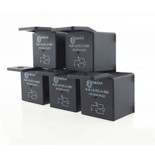 5 Quantity 4 Pin 12V DC 80A On-Off Normally Open High Power Car Boat SPST Relays 2024 - buy cheap