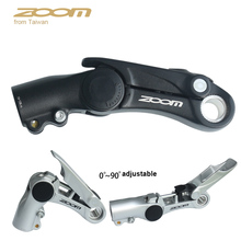 ZOOM-Extensión de tubo de horquilla QR para bicicleta de montaña, tallo de la pluma de 28,6mm, liberación rápida, manillar híbrido ajustable, 25,4x110mm 2024 - compra barato