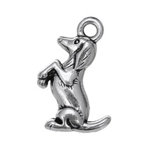 my shape 30pcs bulk Tibetan Silver Plated Dachshund Dog Charms Animal metal charms Jewelry pendants jewelry making 2024 - buy cheap