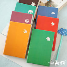 Vintage Leather Animal Family Notebook Diary Day Planner Notebook Week Mind Notepad School Supplies Stationery Cute Kawaii 2024 - buy cheap