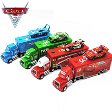Hot Sell Disney Pixar Cars Lightning Mcqueen The King Chick Hick Mack Uncle Truck Metal Diecasts Toy Vehicles Kids Car Gift 2024 - buy cheap