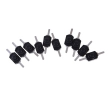 10 unids/lote de interruptores de linterna 1A 30V CC/1A 250A negro On Off Mini interruptor de botón para antorcha eléctrica 2 colores 2024 - compra barato