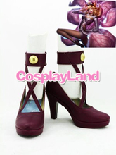 Customize Boots LOL Cosplay Popstar Ahri Cosplay Boots Cosplay Costume Anime Party Shoes 2024 - buy cheap