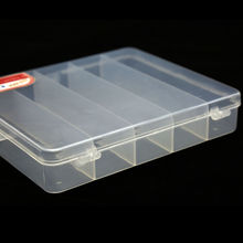 5 Compartments Portable Dedicated Fishing Tackle Mini Storage Boxes Transparent Plastic Lures Box Carp Fishing Accessories Box 2024 - buy cheap