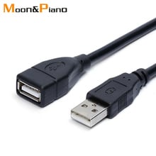 USB2.0 Extension Cable Male to Female Extender Cord Wire Cables  Extended for laptop PC Keyboard Printer Mouse Computer cable 2024 - buy cheap