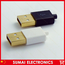 Бесплатная доставка 10 комплектов DIY позолоченный 3 в 1 Мини USB разъем 5p штекер 2024 - купить недорого