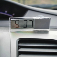 LEEPEE-reloj electrónico Digital para coche, dispositivo montado en el parabrisas, tablero, pantalla LCD, ventosa, pegatina con ventosa 2024 - compra barato