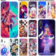 Game NO life Anime Silicone Phone Case For Samsung Galaxy A80 A70 A60 A50 A40 A40S A30 A20 A2CORE M40 Note 10 Plus 9 8 5 Fashion 2024 - buy cheap