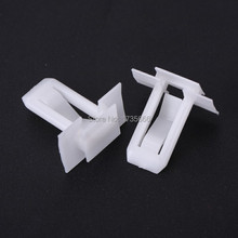 30Pcs Garnish Moulding Clip White Nylon Retainer A16865 For Chevy Camaro  Celebrity 1978-On 20462090 2024 - buy cheap