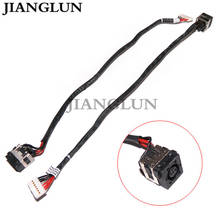 JIANGLUN 5X New DC Power Jack With Cable Harness For Dell Vostro 3400 3500 p/n:50.4es08.101 2024 - buy cheap