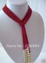 new arrive design coral White Freshwater pearl necklace lowest fashion jewelry,gift free shipping #3 2024 - buy cheap
