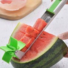 304 Stainless Steel Watermelon Cutter  Cut Watermelon Split Digging Meat Diced Slice Windmill Watermelon Cutter Fruit Tool 2024 - buy cheap