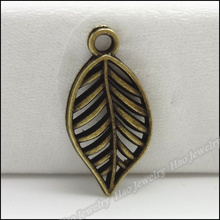 200pcs Vintage Charms Tree leaf Pendant Antique bronze Zinc Alloy Fit Bracelet Necklace DIY Metal Jewelry Findings 2024 - buy cheap