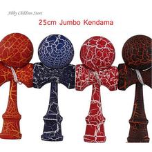 25cm Kendama Full Crack Kendama Wooden Toy Juggling Ball Game Sword ball Traditional Toy For Children Kids Educational Toy 2024 - buy cheap