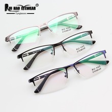 Gafas marco óptico de gafas Super ligero de acero inoxidable gafas TR90 templo gafas 9963 2024 - compra barato
