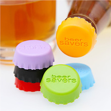 6pcs/lot Mix-colored Silicone Beer Bottle Cap 2.8cm Wine Stopper Vinegar Soy Corktail Lid Bottle Cover Good Seal Kitchen Gadgets 2024 - buy cheap