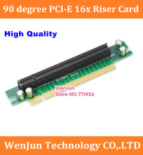 Переходная карта PCI-E x16 на 16x, новая 90 градусов PCI Express переходная карта «Папа-мама» под прямым углом PCI-E x16 на 16x адаптер для защиты инструмента 1U 2U сервер для ПК 2024 - купить недорого