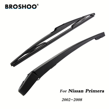 BROSHOO задние щетки стеклоочистителя для Nissan Primera Hatchback (2002-2008) 355 мм, авто Стайлинг лобового стекла 2024 - купить недорого