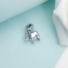 925 Sterling Silver  Chinese zodiac Pendant 791103 Cow CHARM Original Jewelry 2024 - buy cheap