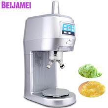 Beijamei 220v Commercial Electric Soft Ice Cream Machine Continuous Ice Crusher Ice Shaving Machine Milk Tea Shop 2024 - buy cheap