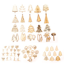 The Four Seasons Various Tree Pattern Wooden Scrapbooking Collection Craft Handmade Accessory Sewing Home Decoration 45mm 10pcs 2024 - buy cheap