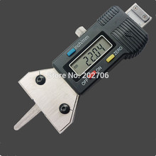 Calibrador de profundidad Digital de acero inoxidable, herramienta de medición de freno de profundidad de 0-25,4mm/0,01, LCD electrónico 2024 - compra barato