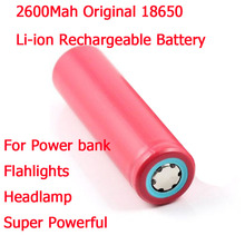 1 шт. оригинальный Sanyo 18650 2600 мАч литий-ионная аккумуляторная батарея для фонарей ноутбука powerbank 2024 - купить недорого