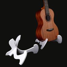Acessórios de guitarra dobrável madeira guitarra baixo pvc suporte dobrável ukulele violino banjo banjo acessórios 2024 - compre barato