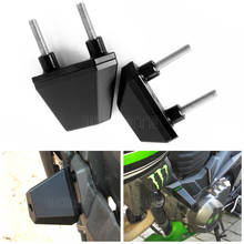 1 pair black CNC Aluminum Motorcycle Frame Sliders Guard Crash Protector for Kawasaki Z1000 2007 2008 2009 z800 z750 accessories 2024 - buy cheap