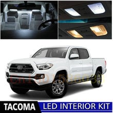 Interior Courtesy Lighting For 2016 Toyota Tacoma Auto automotive Car Led Reading dome Map Vanity lights bulbs for cars 8pc 2024 - buy cheap