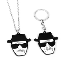 TV Keychain Breaking Bad Holder Walter White Heisenburg Necklace Pendants Keyring Men Car Women Bag Chaveiro Jewelry 2024 - buy cheap