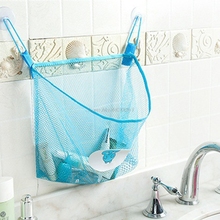 New Baby Kids Bathing Fun Time Bath Tub Toy Organizer Storage Bag Net Suction Baskets Kids Bathroom Mesh Bag Dropshipping 2024 - buy cheap