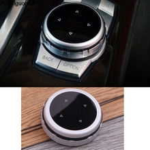 Cubierta de botones Multimedia para Interior de coche, accesorios para BMW 1, 2, 3, 4, 5, 7 Series X1, X3, X4, X5, X6, F30, F10, F15, F16, F34, F07, F01, E70, E71 2024 - compra barato
