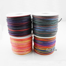 1mm 1.5mm Rainbow Chinese Round Chinese Waxed Cotton Cord Wax Bead String Thread 2024 - buy cheap