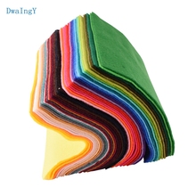 DwaIngY 42 pcs1mmThick Soft Felt F Polyester Nonwoven Cloth For DIY Handmade Carfts  15X15cm 2024 - buy cheap