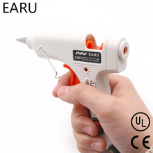 20W Heat Hot Melt Glue Gun with 1pc/5pcs 7mm*200mm Glue Stick Industrial Mini Thermo Electric Heat Temperature Tool Pneumatic 2024 - buy cheap