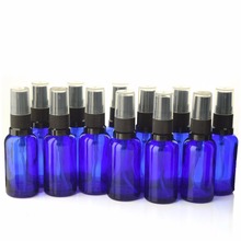 12pcs 30ml Empty Cobalt Blue Glass Spray Bottles Vaporizador with Fine Mist Sprayer for Essential Oil Perfume Atomizer 2024 - buy cheap