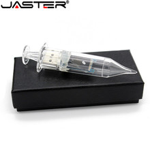 JASTER emulational Doctor Syringe USB Flash Drive Doctors injector with gift box Pen Drive fashion pendrive 4GB 8GB 16GB 32GB 2024 - buy cheap